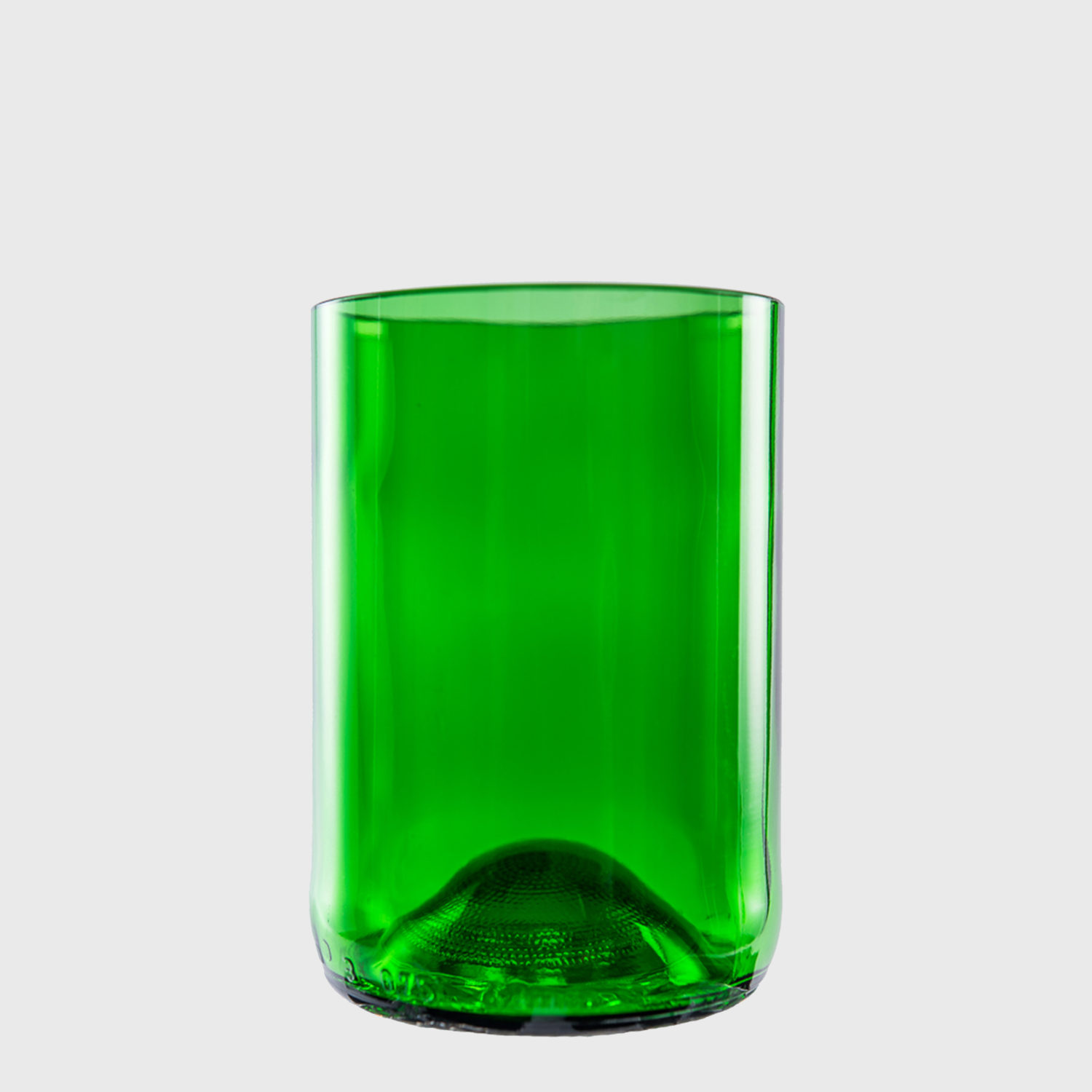 Trinkglas cellar Wald Handarbeit upcycling recycling Flasche
